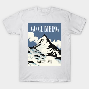 Go Climbing Switzerland T-Shirt